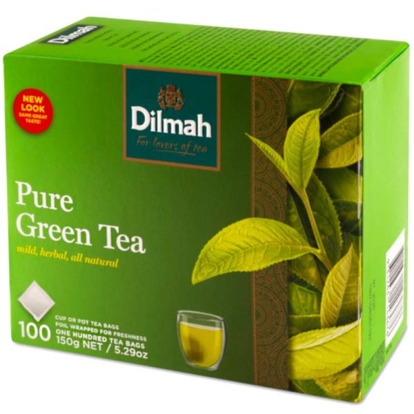 Herbata Dilmah Pure Green Tea 100TB